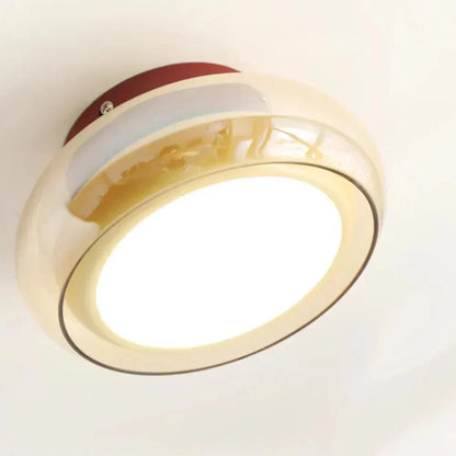 Vintage small acrylic LED ceiling lamp 