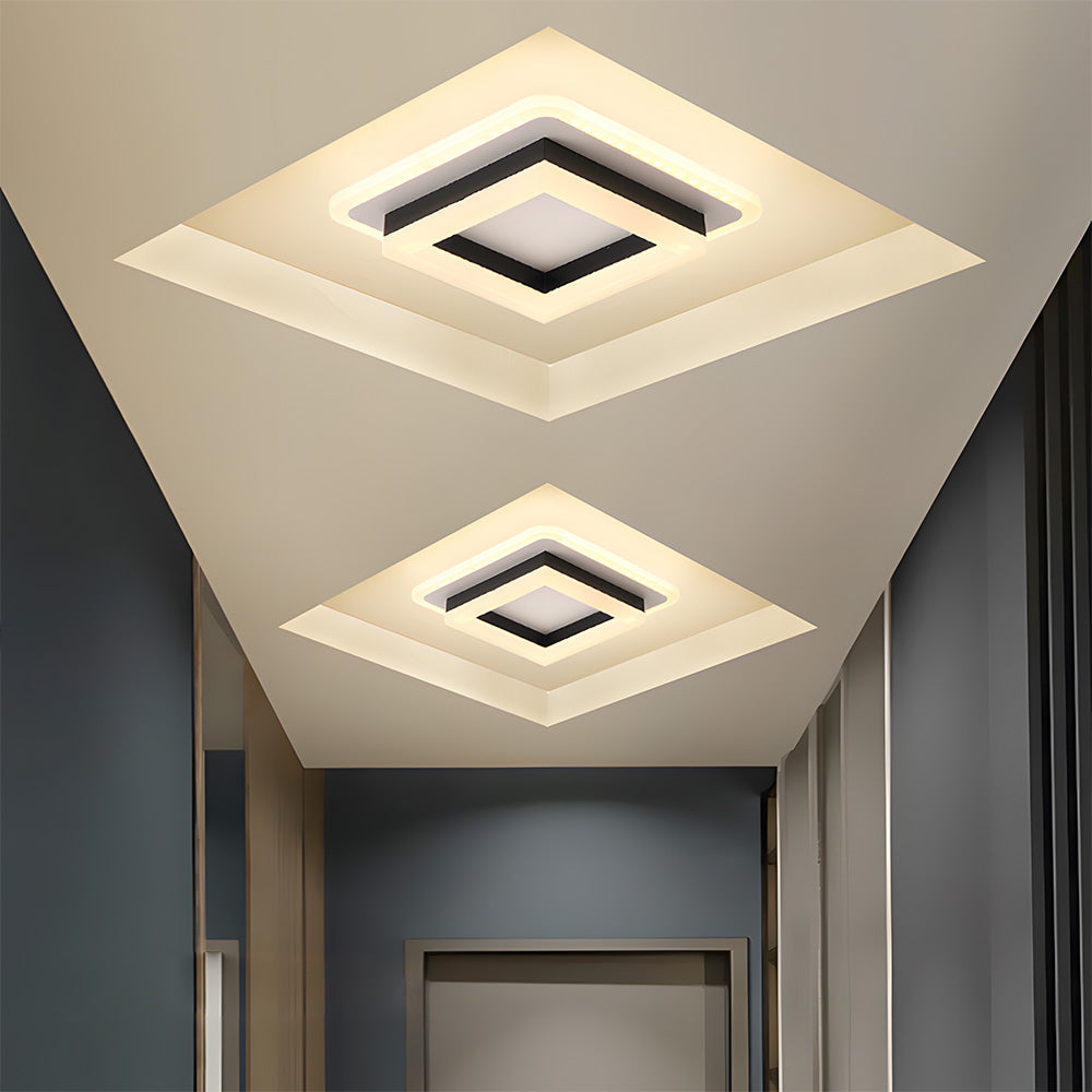 Square Hall LED Ceiling Light