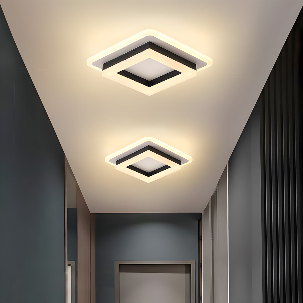 Square Hall LED Ceiling Light