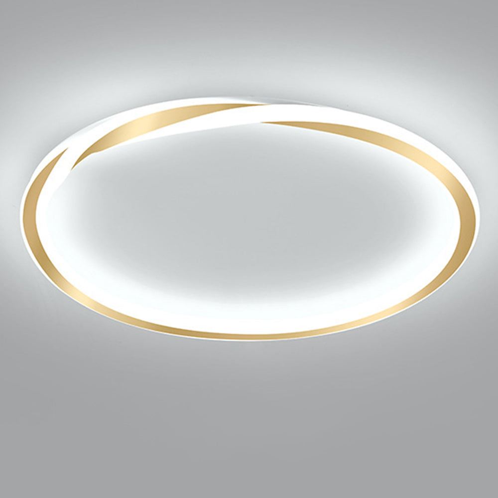 Minimalist round LED bedroom ceiling light