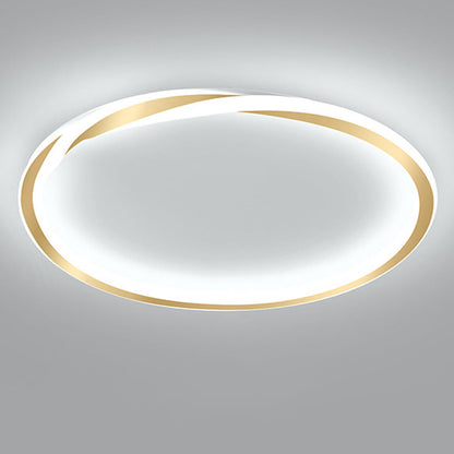 Minimalist round LED bedroom ceiling light