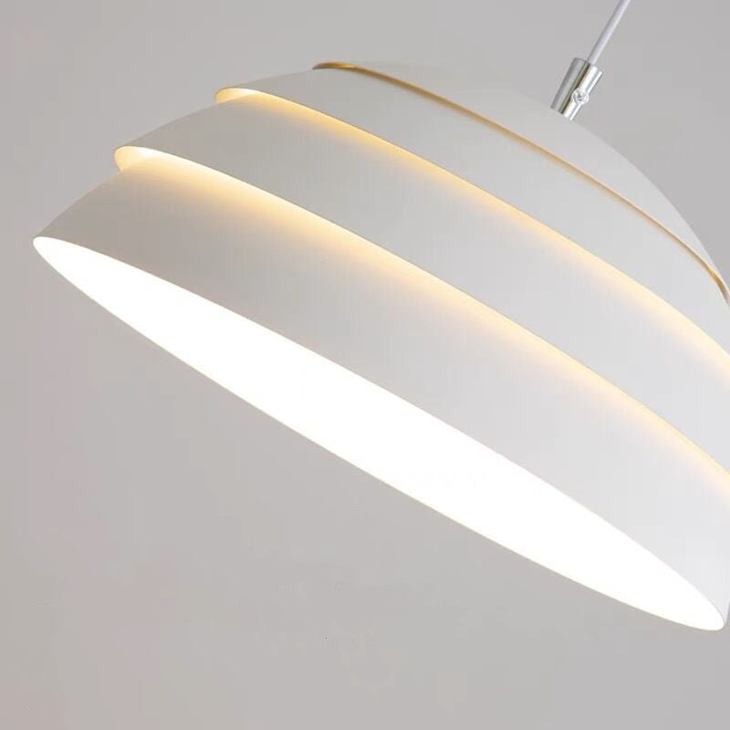 Dome shaped LED pendant lamp 