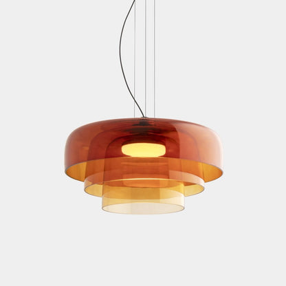 Norwegian glass pendant lamp