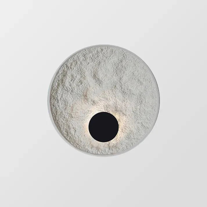 Round Moon Globe Wall Lamp