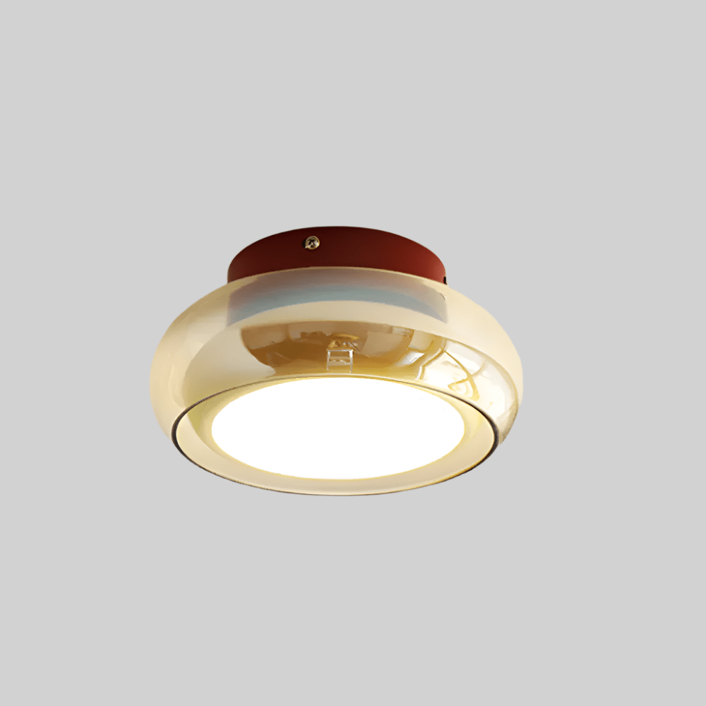 Vintage small acrylic LED ceiling lamp 