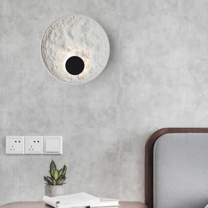 Round Moon Globe Wall Lamp