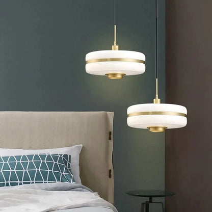 Scandinavian luxury glass pendant lamp