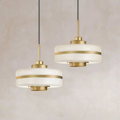 Scandinavian luxury glass pendant lamp