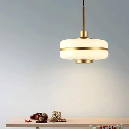 Scandinavian luxury glass pendant lamp