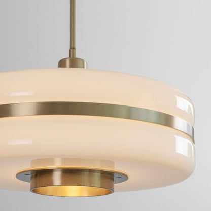 Scandinavian luxury glass pendant lamp