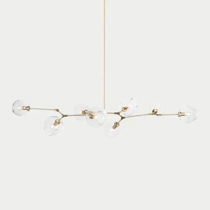 Bifurcation Bubble Glass Sputnik Chandelier