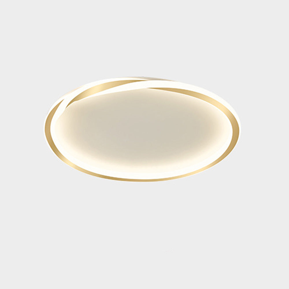 Minimalist round LED bedroom ceiling light