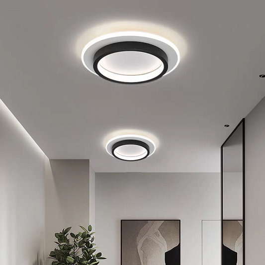 Round Metal Acrylic LED Ceiling Lights 