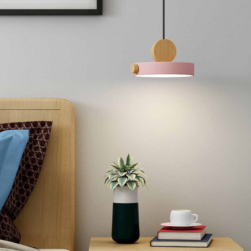 Wooden LED Pendant Lamp