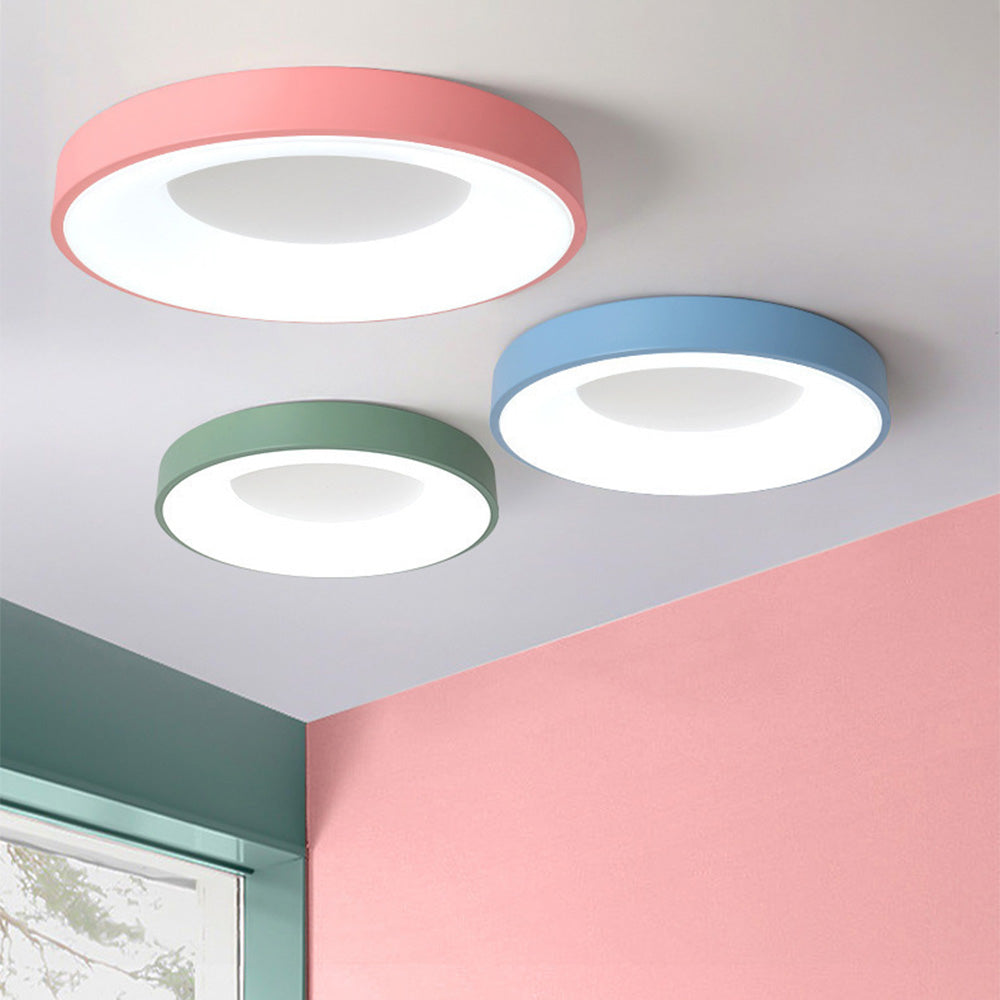 Creative Colorful Simple LED Ceiling Lights 