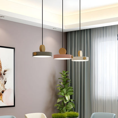 Wooden LED Pendant Lamp