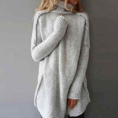 FIORELLA™ | HANDMADE SWEATER WITH BRAIDED DESIGN