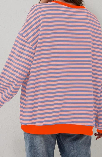 MANA™ | STRIPED OVERSIZED SWEATER