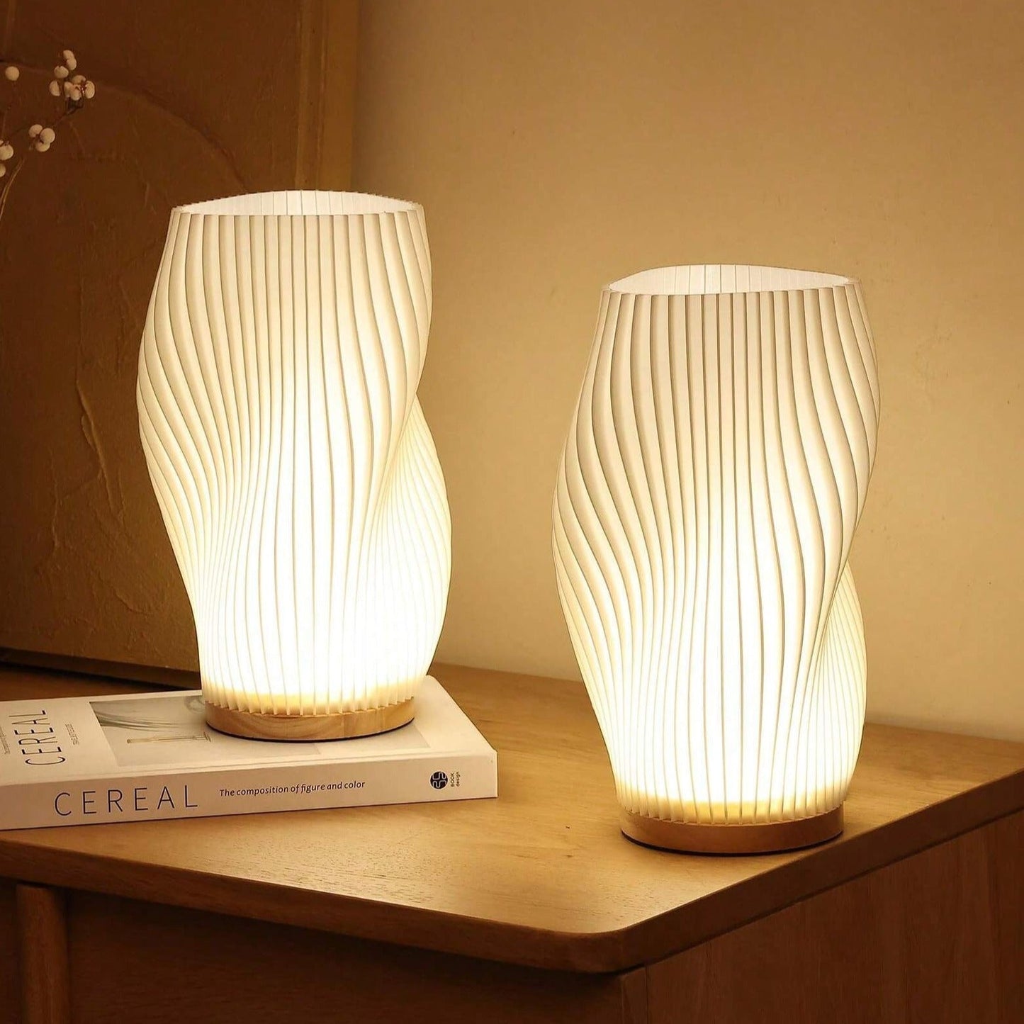 Serene Wavecrest Lamp