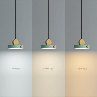 Wooden LED Pendant Lamp