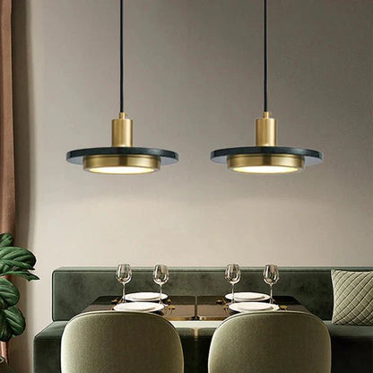 Modern Simple Marble Pendant Light 