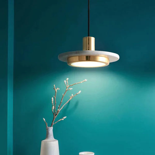 Modern Simple Marble Pendant Light 