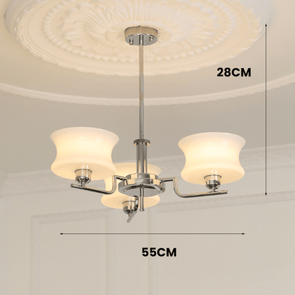 Belue chandelier for dining room 