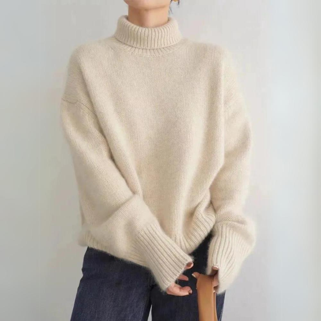 LENA™ | COMFORTABLE, KNITTED, SOFT TURTLE SWEATER