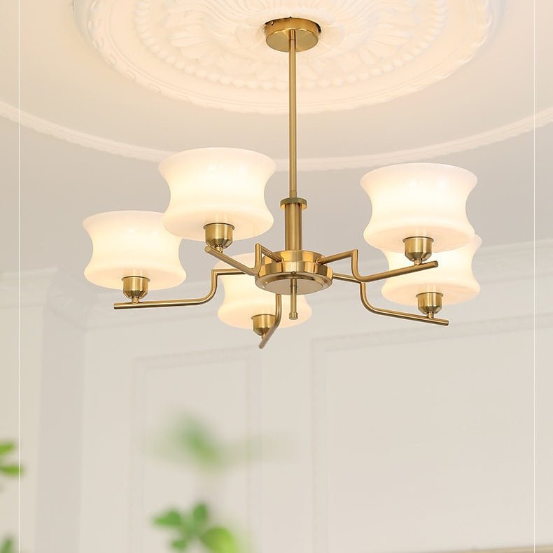 Belue chandelier for dining room 