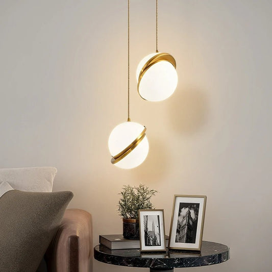 Lumaglo™ | Gouden Hanglamp