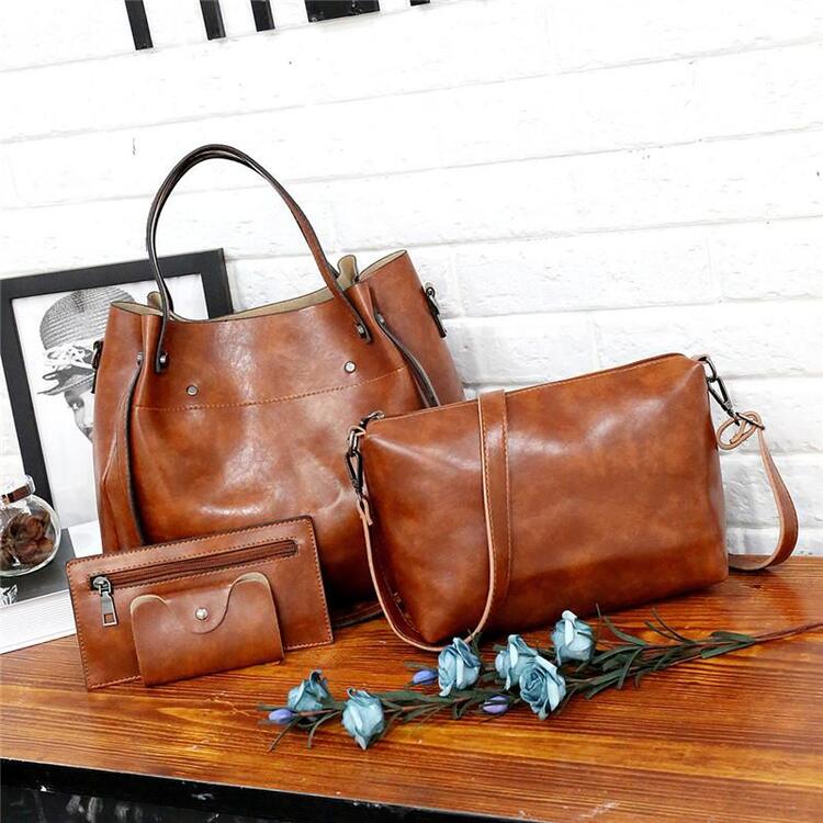 GRETA™ | SET OF 4 VINTAGE LADIES HANDBAGS