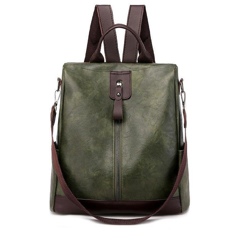 MARIA™ | ATMOSPHERIC AND VERSATILE LEATHER BACKPACK WITH LARGE CAPACITY