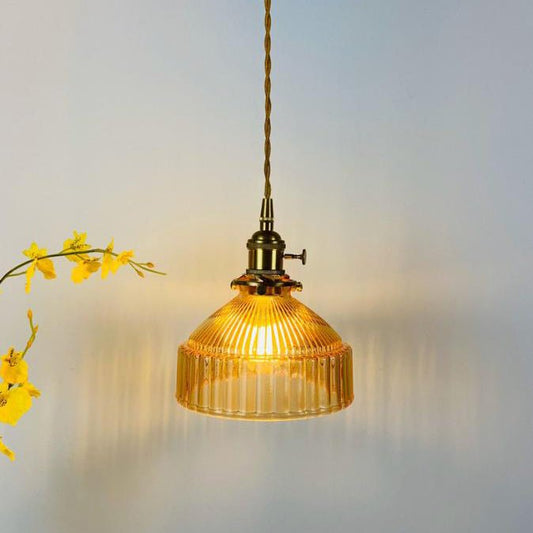 Nordic Crystal Glass Pendant Lamp 