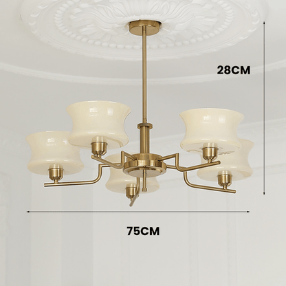 Belue chandelier for dining room 