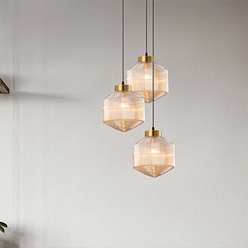 Modernism drum pendant lamp 