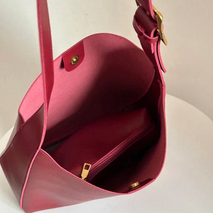 JULIE™ | ELEGANT HANDBAG IN SMOOTH LEATHER