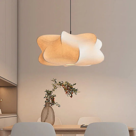 Wabi Sabi silk Japan pendant lamp