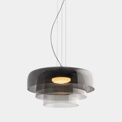 Norwegian glass pendant lamp