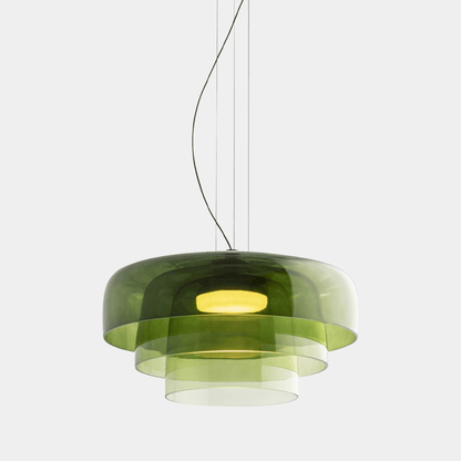 Norwegian glass pendant lamp