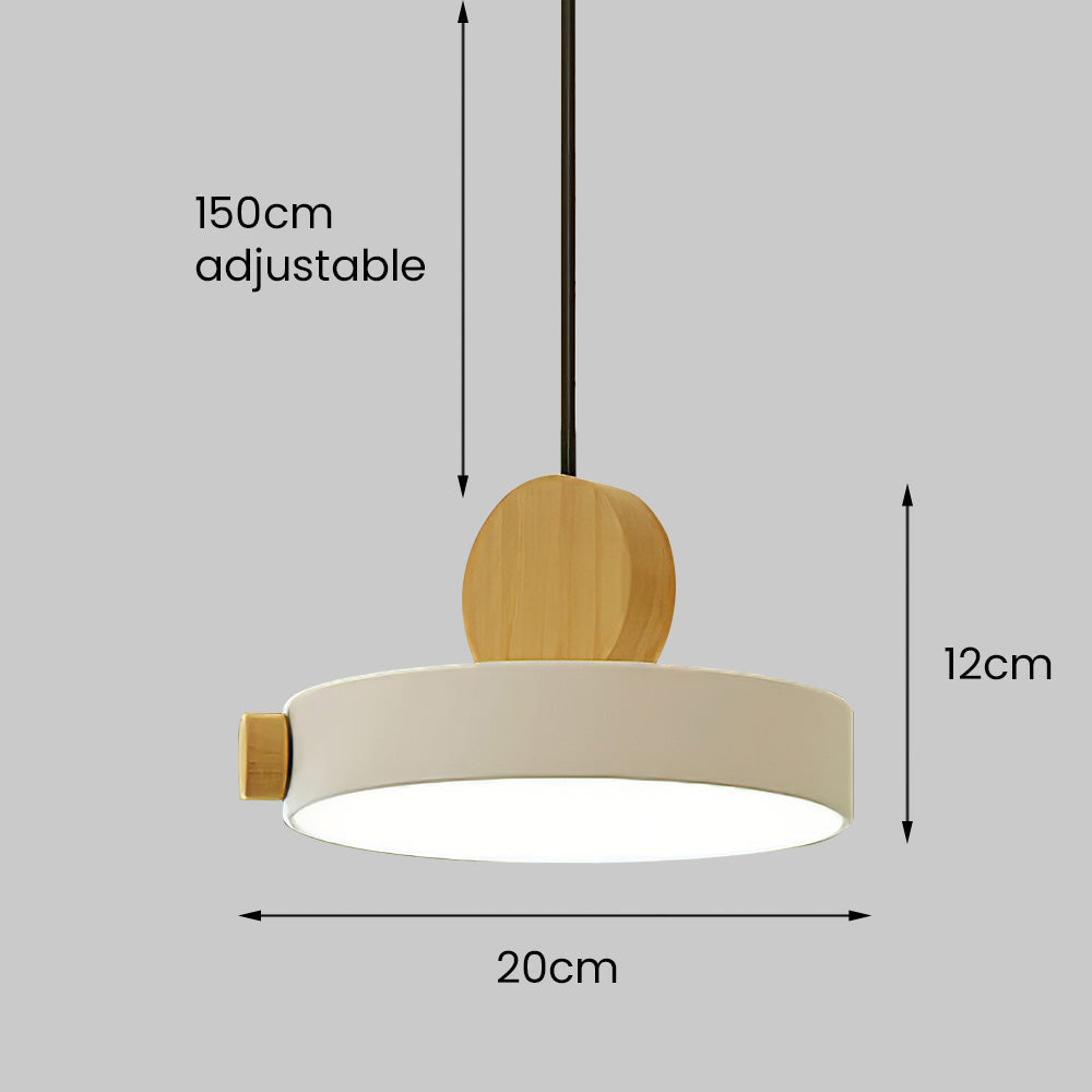 Wooden LED Pendant Lamp