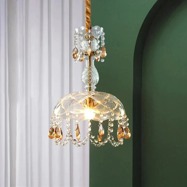 Luxury crystal chandelier design pendant lamp 