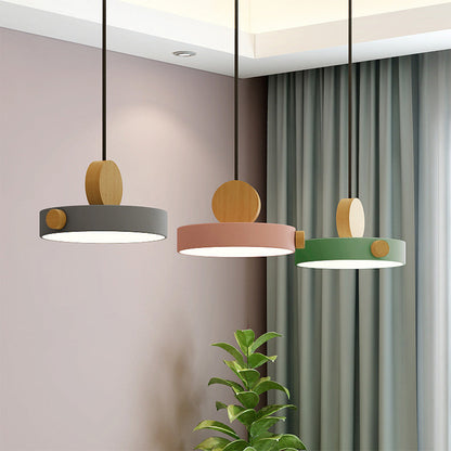 Wooden LED Pendant Lamp