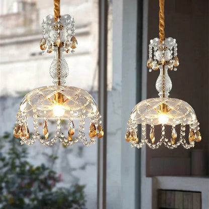 Luxury crystal chandelier design pendant lamp 