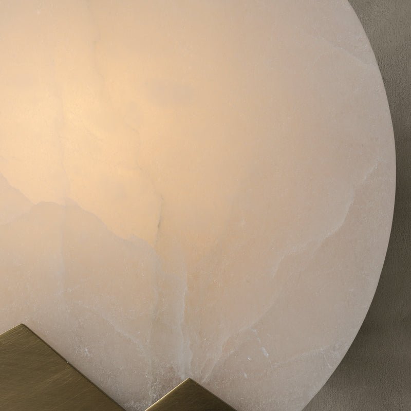 Scandinavian minimalist marble wall lamp