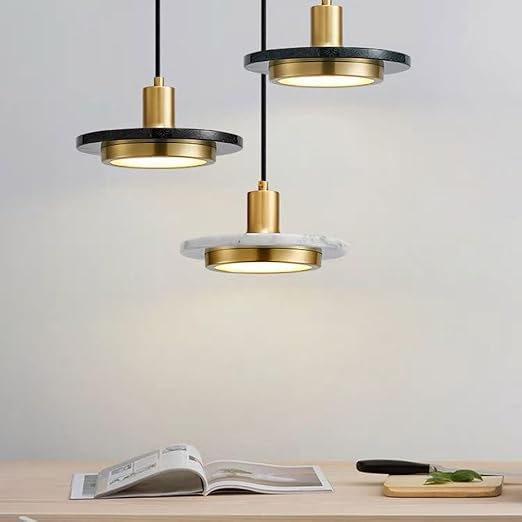 Modern Simple Marble Pendant Light 