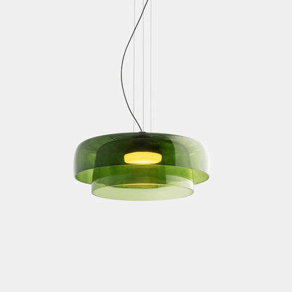 Norwegian glass pendant lamp