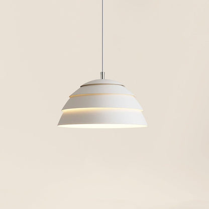 Dome shaped LED pendant lamp 