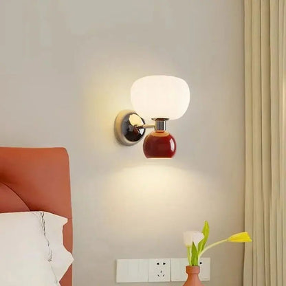 Modern LED wall lamps cream