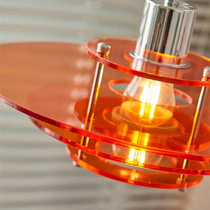 Modern UFO Shaped Chandelier Vintage Pendant Lamp