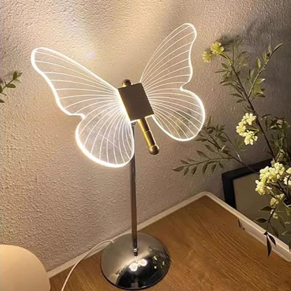 Butterfly Crystal Table Lamp